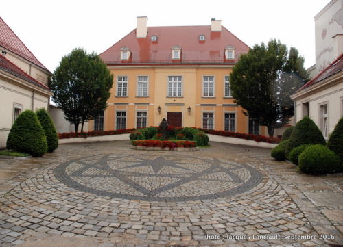 Résidence de l’archevêque, île Ostrów Tumski, Wrocław, Pologne