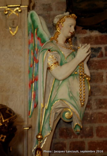 Statues de l’église Saint-Jean-Baptiste, île Ostrów Tumski, Wrocław, Pologne