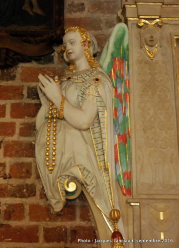 Statues de l’église Saint-Jean-Baptiste, île Ostrów Tumski, Wrocław, Pologne