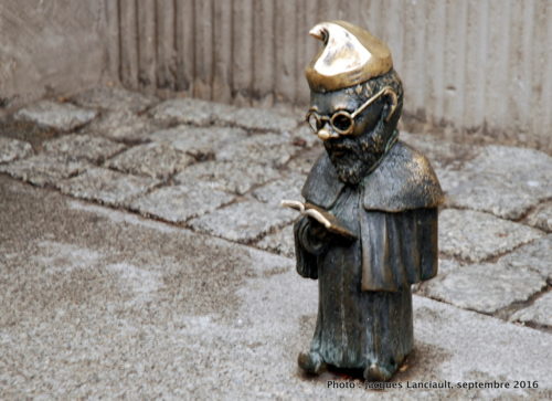 Petits nains de bronze, Wrocław, Pologne