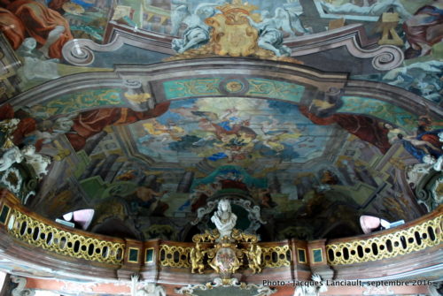 Salle Aula Léopoldina, université, Wrocław, Pologne