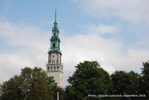Clocher du sanctuaire de Jasna Góra, Częstochowa, Pologne