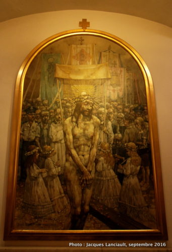 Golgota ​Jasnogórska de Jerzy Duda-Gracz, sanctuaire de Jasna Góra, Częstochowa, Pologne