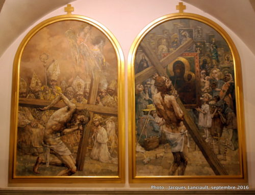 Golgota ​Jasnogórska de Jerzy Duda-Gracz, sanctuaire de Jasna Góra, Częstochowa, Pologne