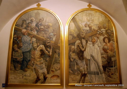 Golgota ​Jasnogórska de Jerzy Duda-Gracz, sanctuaire de Jasna Góra, Częstochowa, Pologne