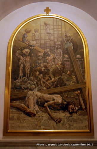 Golgota ​Jasnogórska de Jerzy Duda-Gracz, sanctuaire de Jasna Góra, Częstochowa, Pologne