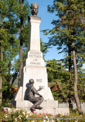 Monument du 500e anniversaire de la bataille de Grunwald, Zakopane, Pologne