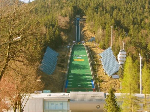 Grand tremplin à ski, Zakopane, Pologne