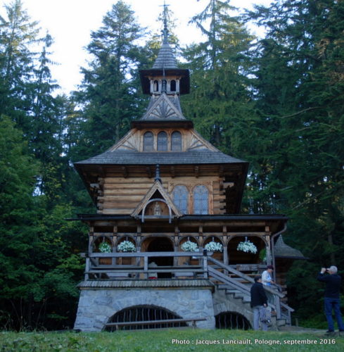 Chapelle du Cœur Sacré de Jésus, quartier Jaszczurówka, Zakopane, Pologne
