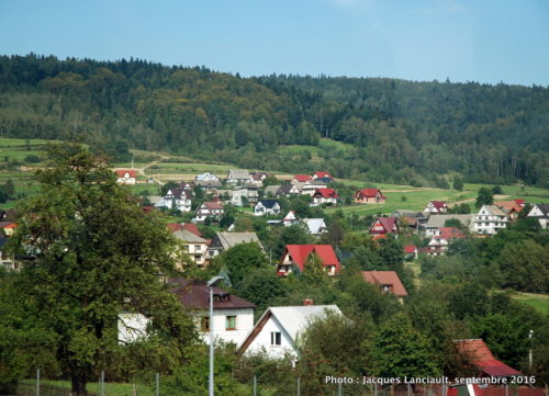 Route vers Cracovie, Pologne