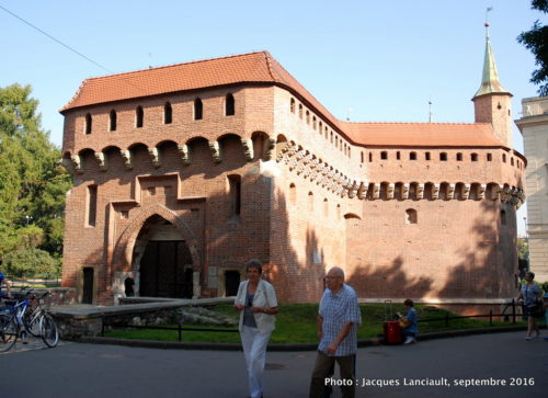 Barbacane, Cracovie, Pologne