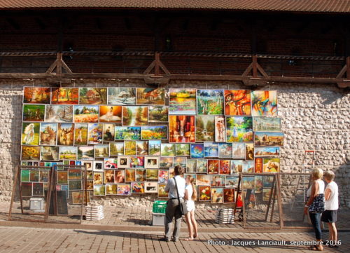 Porte Saint-Florian, Cracovie, Pologne