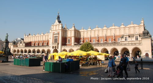 La Halle aux draps, Cracovie, Pologne
