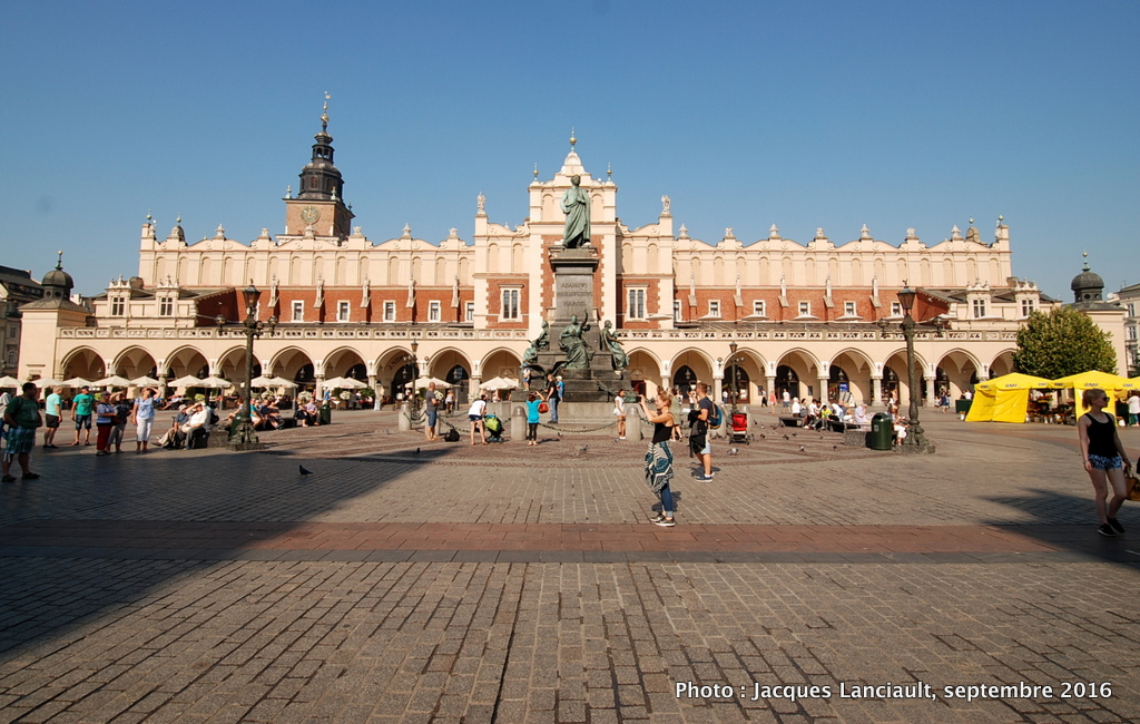 La Halle aux draps, Cracovie, Pologne