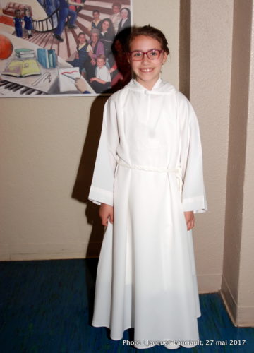 Première communion Chloé 27 mai 2017