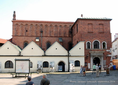 La vieille synagogue de Kazimierz, Cracovie, Pologne