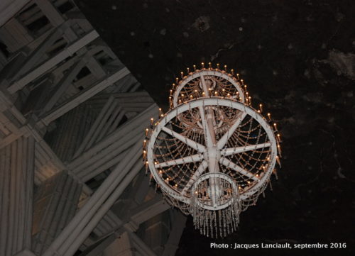 Salle Michałowice, ancienne mine de sel, Wieliczka, Pologne