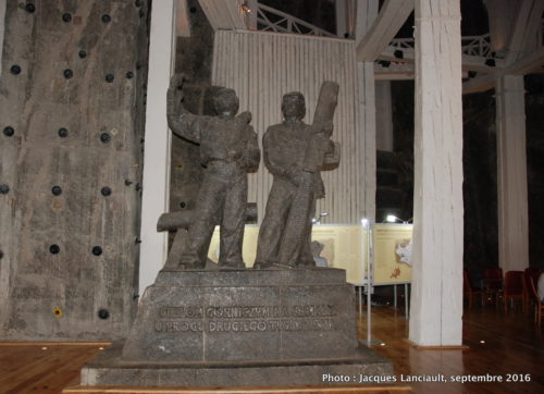 Salle Drozdowice, ancienne mine de sel, Wieliczka, Pologne