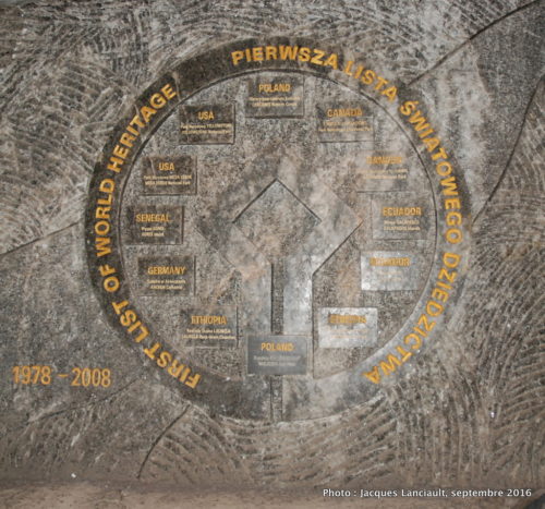 Salle Stanisław Staszic, ancienne mine de sel, Wieliczka, Pologne