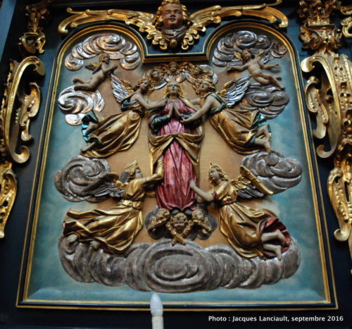 Chœur, basilique Notre-Dame, Cracovie, Pologne