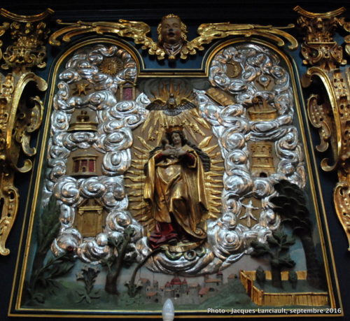 Chœur, basilique Notre-Dame, Cracovie, Pologne