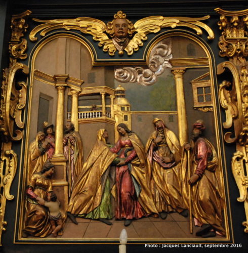 Chœur, basilique Notre-Dame, Cracovie, Pologne