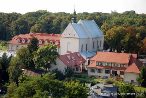 Vue du haut de la porte Opatowska, Sandomierz, Pologne