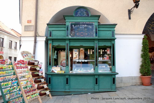 Grande place, Sandomierz, Pologne