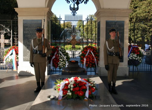Mémorial du Soldat inconnu, place Piłsudski, Varsovie, Pologne