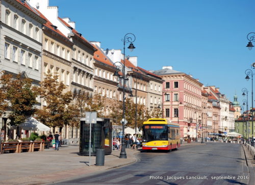 Rue du faubourg Cracovie, Varsovie, Pologne