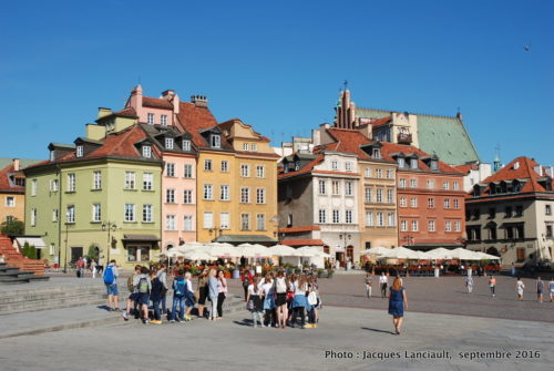 Place du château de Varsovie, Varsovie, Pologne