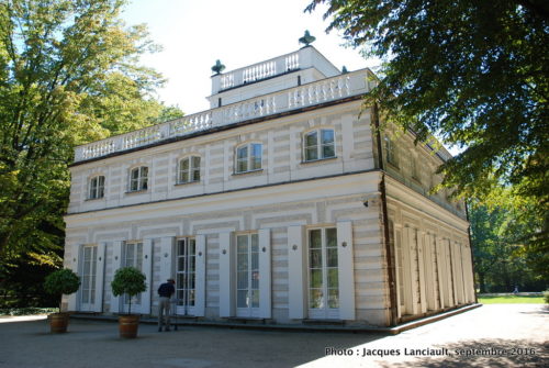 Maison blanche, parc Łazienki, Varsovie, Pologne