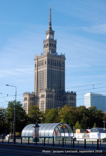 Palais de la culture et de la science, Varsovie, Pologne