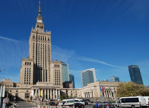 Palais de la culture et de la science, Varsovie, Pologne