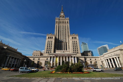 Palais de la culture et de la science, Varsovie, Pologne