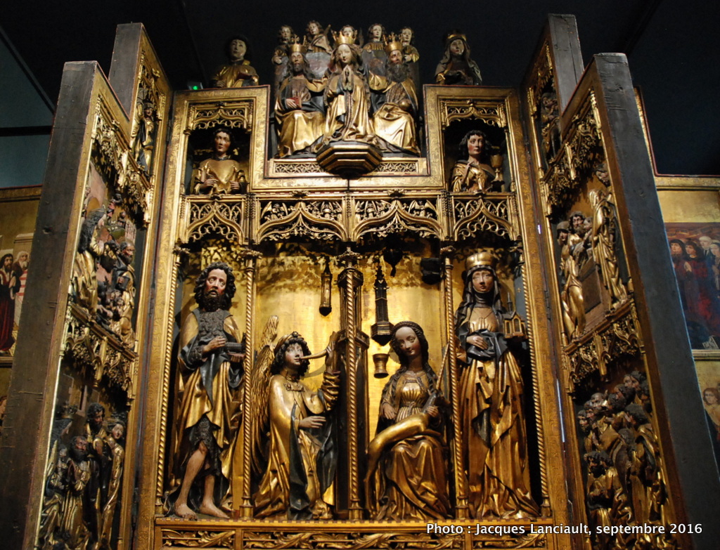 Polyptyque provenant de l’église Sainte Élisabeth de Wrocław, Musée national de Varsovie, Pologne