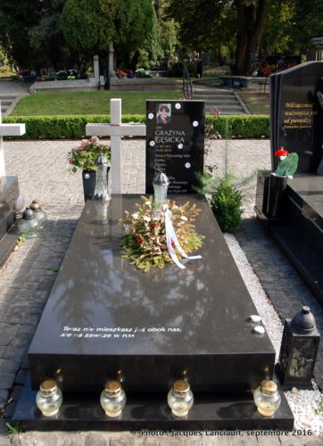 Cimetière Powązki Wojskowe, Varsovie, Pologne