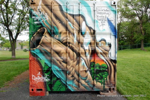 Murales du parc du Pélican, 2e avenue, Molson et Saint-Joseph Montréal, Québec