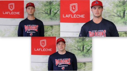 Guillaume Beaudry, Jason Charron et Samuel Lazzer