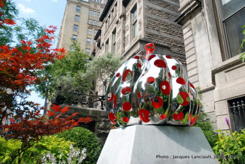  Pumpkins, Yayoi Kusama, Balade pour la Paix, Montréal, Québec