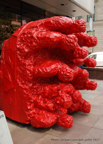 Naufrage, Michelangelo Pistoletto, Balade pour la Paix, Montréal, Québec