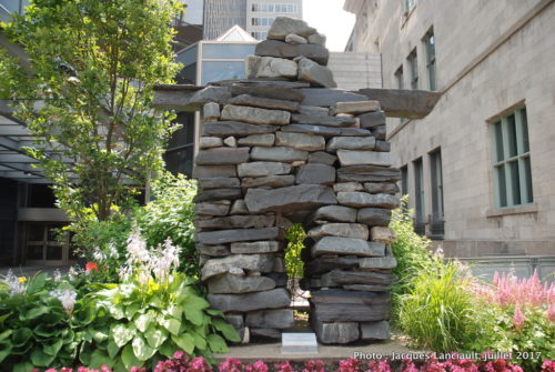 Inukshuk, Josephie Nalukturuk, Balade pour la Paix, Montréal, Québec
