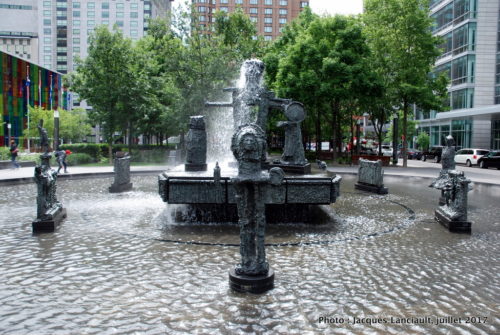 La Joute, quartier international, Montréal, Québec