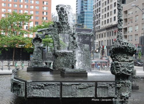 La Joute, quartier international, Montréal, Québec
