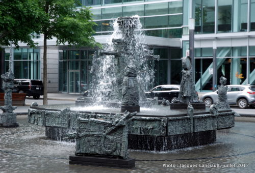 La Joute, quartier international, Montréal, Québec