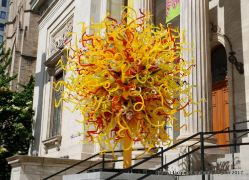 Soleil de Dale Chihuly, Pavillon Michal and Renata Hornstein, MBAM