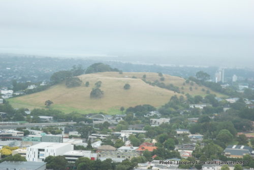 Vue du mont Éden, Auckland, Nouvelle-Zélande