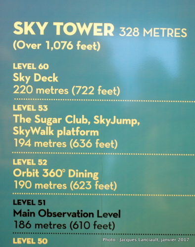Sky Tower, Auckland, Nouvelle-Zélande