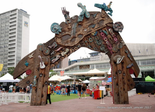 Aotea Square, Auckland, Nouvelle-Zélande