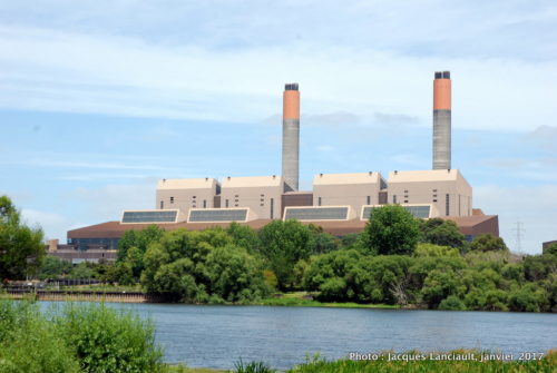 Centrale hydro-électrique, île du Nord, Nouvelle-Zélande